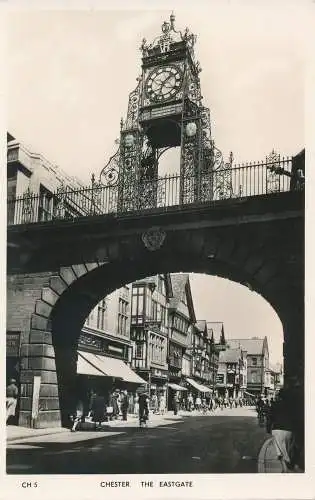 PC55257 Chester. The Eastgate. Freimaurer Alpha. RP