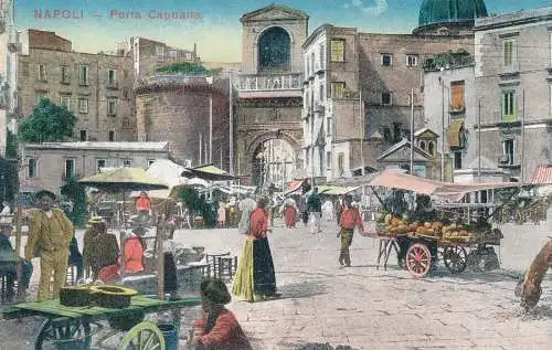 PC54177 Napoli. Porta Capuana. D. Trampetti