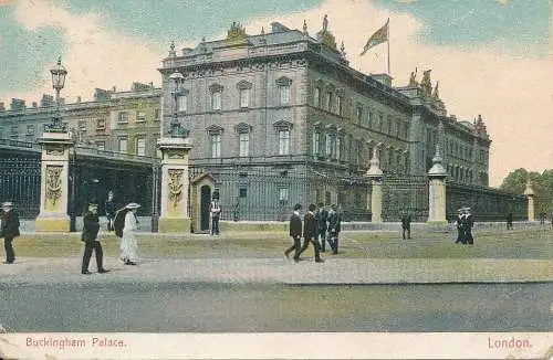 PC59725 Buckingham Palace. London. 1906