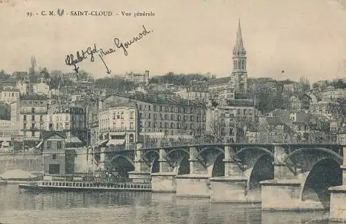 PC51918 Saint Cloud. Vue Generale. C. M. No 93. 1911. B. Hopkins