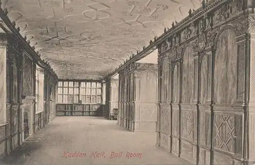 PC54914 Haddon Hall. Ballsaal. Frith. Nr 18638