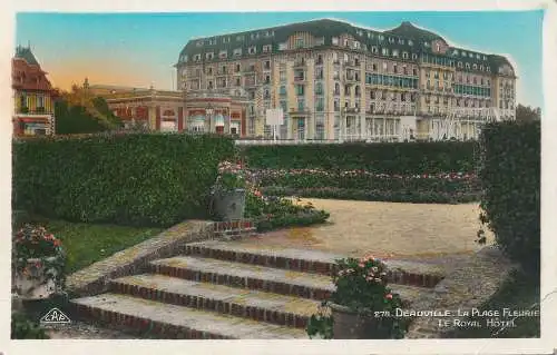 PC52614 Deauville. La Plage Fleurie. Le Royal Hotel. C.A.P. No 278. RP