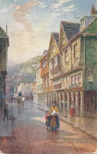 PC60026 Butterwalk. Dartmouth. stecken. Aquarette. Nr 6265. 1908