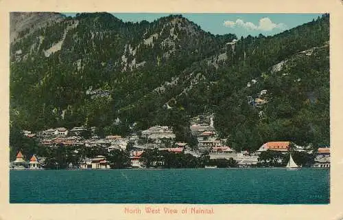 PC53840 Nordwestansicht von Nainital. B. Hopkins