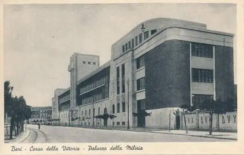 PC52744 Bari. Corso della Vittoria. Palazzo della Milizia