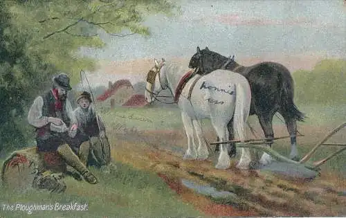 PC60722 The Ploughmans Breakfast. J. W. B. Gewerblich. Nr 316