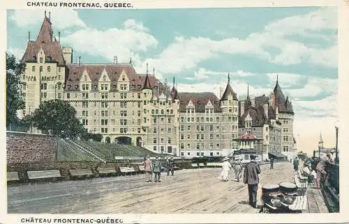 PC51566 Chateau Frontenac. Quebec. J. P. Gosselin