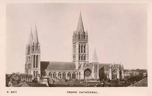 PC59536 Truro Cathedral. Kingsway. Nr S 2571. RP