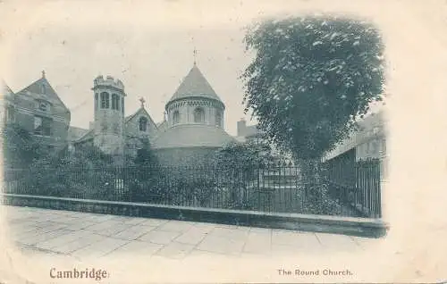 PC60986 Cambridge. Die runde Kirche. 1904