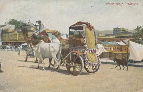 PC54469 Straßenszene. Tajpore. 1909