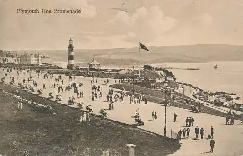 PC61827 Plymouth Hoe Promenade. 1923