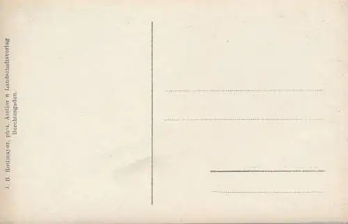 PC53116 Alte Postkarte. Wald und Berg. J. B. Rottmayer