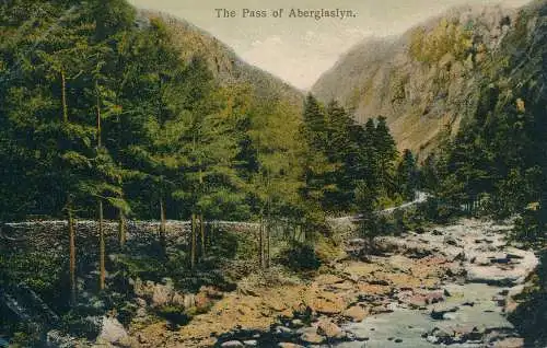 PC60917 Der Pass von Aberglaslyn. Auge und Spottisholz. Woodbury. Nr 3876