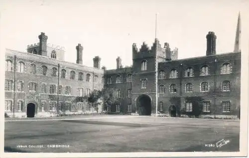 PC54935 Jesus College. Cambridge. Walter Scott. Nr H 362. RP