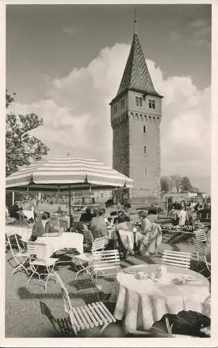 PC52826 Lindau i. Bodensee. Blick auf den Hafen. Metz. RP