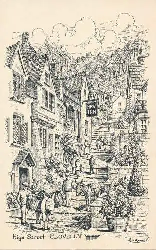 PC55267 High Street. Clovelly