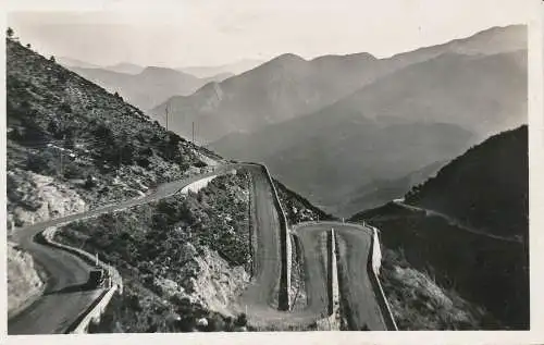 PC53110 Col de Braus. Les Lacets vers Sospel. Frank