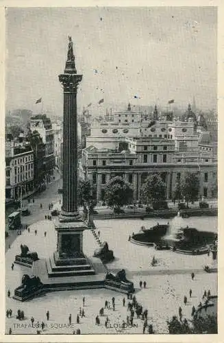 PC61938 Trafalgar Square. London. D. F. und S. 1949