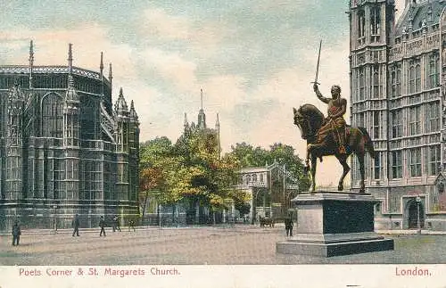 PC61934 Poets Corner and St. Margarets Church. London