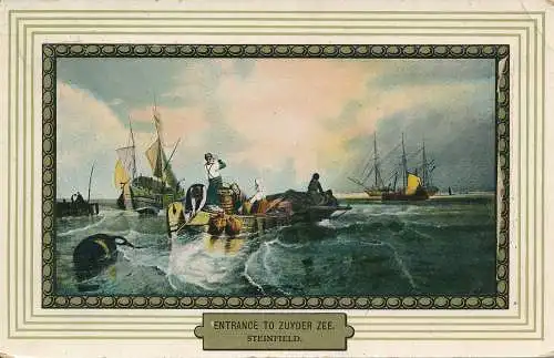 PC59558 Eingang zu Zuyder Zee. Steinfield. Max Ettlinger. The Royal. 1908