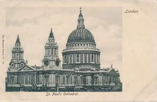 PC61939 St. Pauls Cathedral. London. Schraubenschlüssel. Nr 586