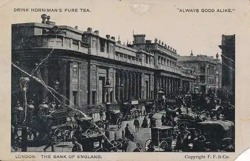 PC61940 London. The Bank of England. F. F. und Co