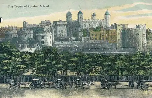 PC61926 The Tower of London. und neuwertig. B. B. London