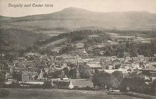PC61968 Dolgelly und Cader Idris. Valentine