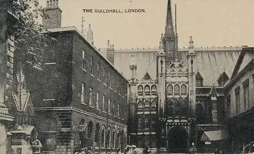 PC61992 The Guildhall. London. Auto Foto