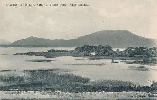 PC61005 Lower Lake. Killarney vom Lake Hotel. Signal