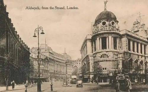 PC61975 Aldwych vom Strand. London. M. und L. National