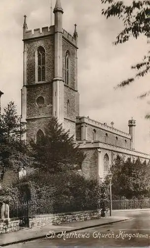 PC62604 St. Matthews Church. Kingsdown. 1930