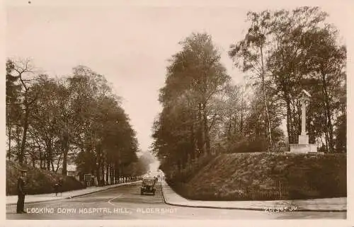 PC62686 Blick auf den Hospital Hill. Erlenschuss. Nr 201345. RP