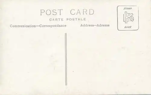 PC62720 Alte Postkarte. Berg und Haus