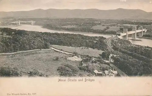 PC61294 Menai Straits and Bridges. Schraubenschlüssel. Nr 1507