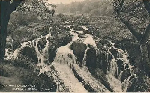 PC62246 The Swallow Falls. Betts Y Coed. Judges Ltd. Nr 1923