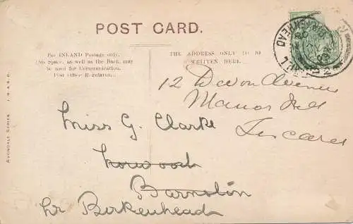 PC62120 Miss Zena Dare. J. Baker. 1908