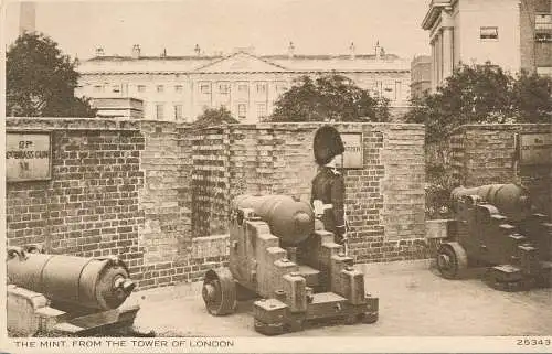 PC61430 The Mint from the Tower of London. B.P.Co. No 25343