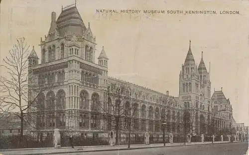 PC61743 Natural History Museum South Kensington. London. G. D. und D. K. The Sta