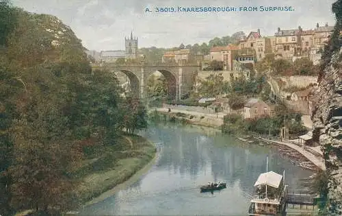 PC62425 Knaresborough. Von Surprise. Photochrom. Celesque. Nein A. 38019