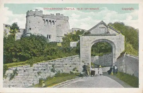 PC62754 Carisbrooke Castle. Isle of Wight