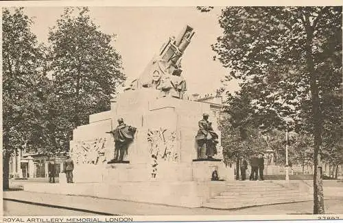 PC61466 Royal Artillery Memorial. London. B.P.Co. No 27897