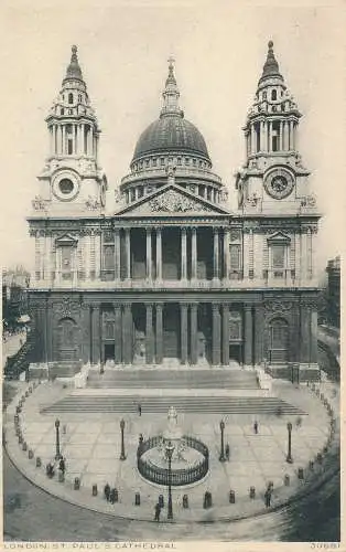 PC63048 London. St. Pauls Cathedral. Photochrom. Nr 30691