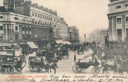 PC63385 Regent Street. London. E.F.A. 1904