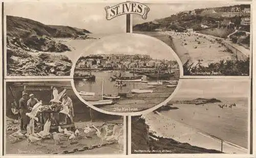 PC75607 St. Ives. Mehrfachansicht. 1946
