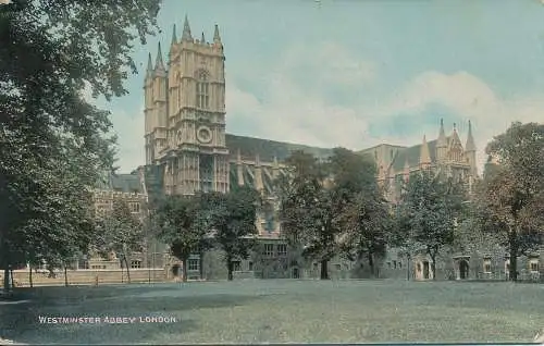 PC75867 Westminster Abbey. London. 1918