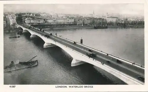 PC77273 London. Waterloo Bridge. C. Richter. Nr 71587. RP