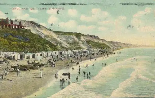 PC75927 Sands und East Cliff. Boscombe