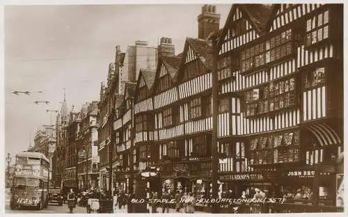 PC76649 Old Staple Inn. Holborn. London. Valentinstag. Nr. H.2571. RP