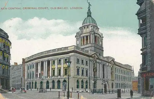 PC75550 New Central Criminal Court. Old Bailey. London. G.D. und D.L. The Star